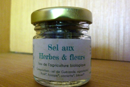 Sel aux Herbes et Fleurs bleues
