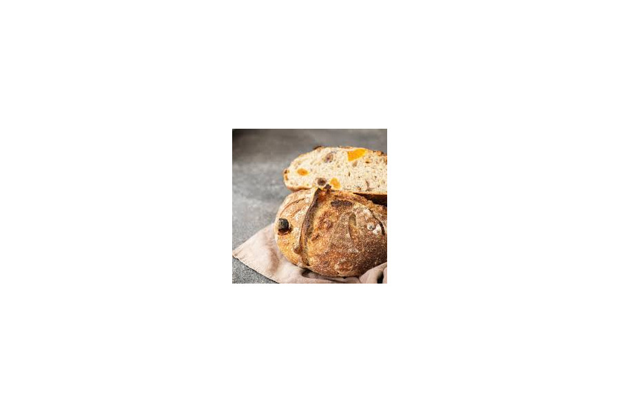 Le pain des cigales - abricots noisettes